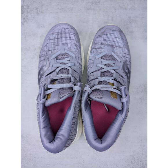 Saucony Ride ISO Womens Running Shoes - US 8 Violet Purple White S10444-41 - Picture 8 of 11